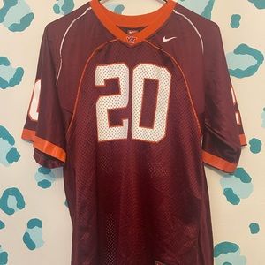 Nike Virginia Tech Football Jersey Vintage Kids XL